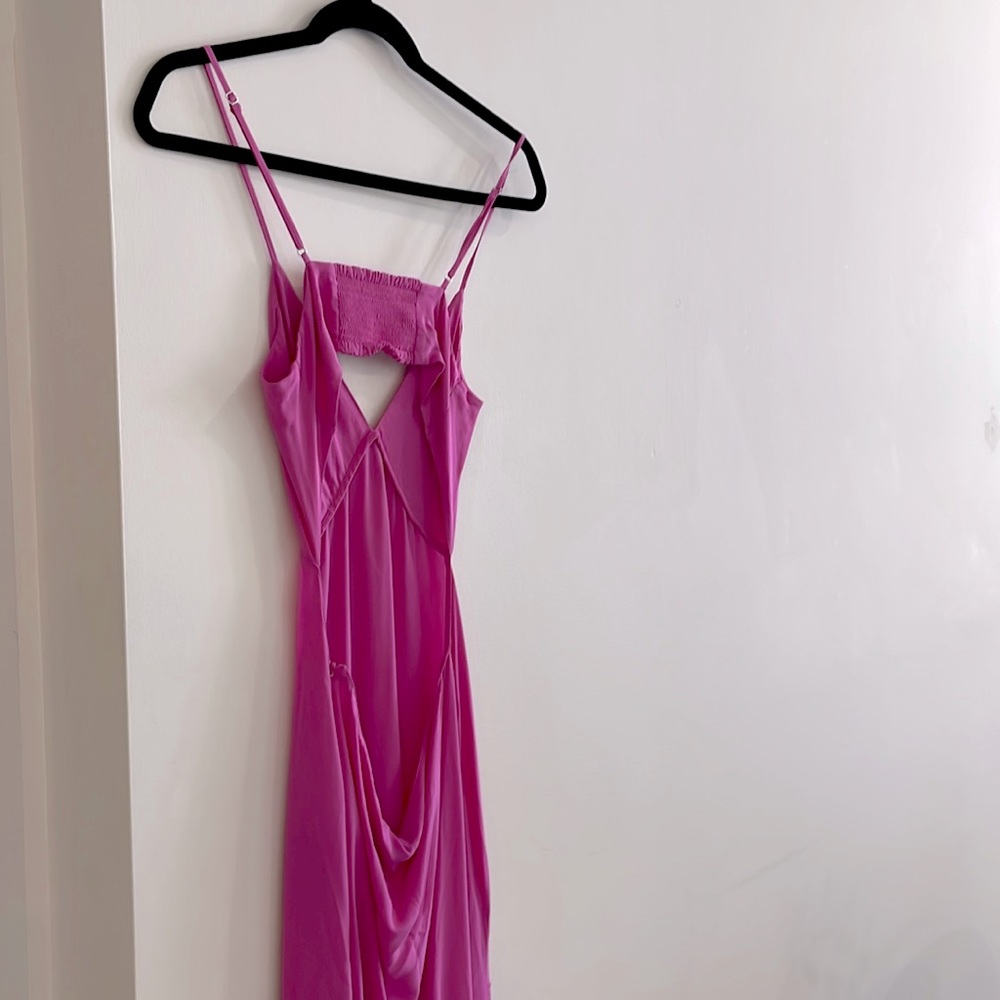 Pink maxi dress from Forever21. - Picture 2 of 2